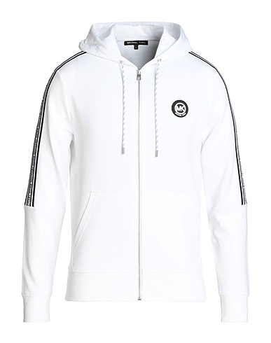 MICHAEL KORS MENS Hoodie Weiß 75% Baumwolle, 25% Polyester