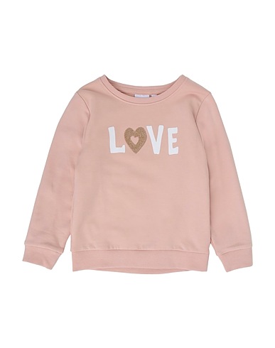 NAME IT® Sweat-shirt Rose clair 95% Coton biologique, 5% Élasthanne
