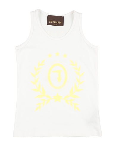 TRUSSARDI JUNIOR Top Bianco 95% Cotone, 5% Lycra®