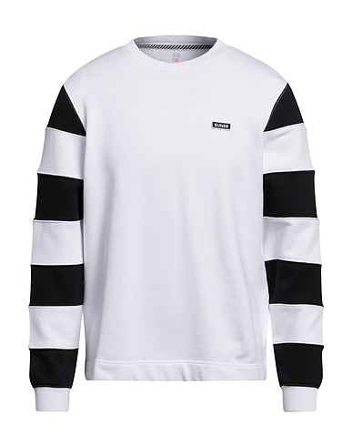 SUN 68 Sweat-shirt Blanc 100% Coton