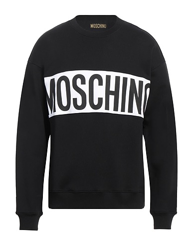 MOSCHINO Sweatshirt Black 100% Organic cotton