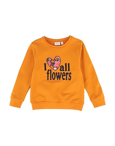 NAME IT® Sweatshirt Marigold 95% Organic cotton, 5% Elastane