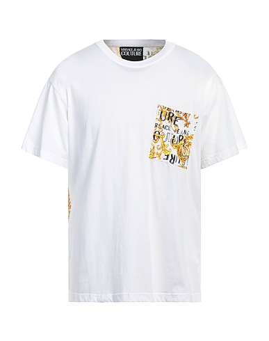 VERSACE JEANS COUTURE T-shirt White 100% Cotton