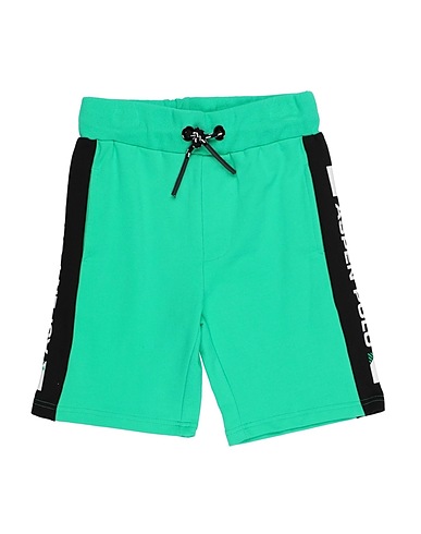 ASPEN POLO CLUB Shorts & Bermuda Emerald green 95% Cotton, 5% Elastane