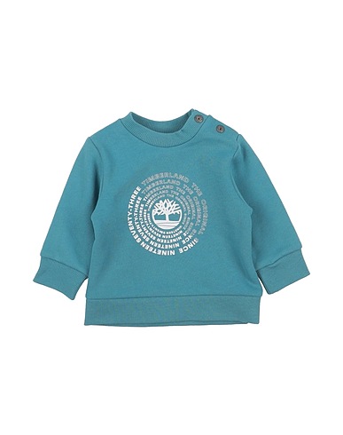 TIMBERLAND Sweatshirt Deep teal 74% Cotton, 26% Polyester, Elastane