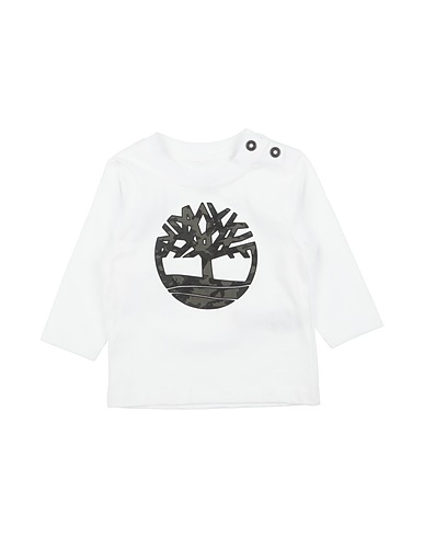 TIMBERLAND T-shirt Bianco 98% Cotone, 2% Elastan
