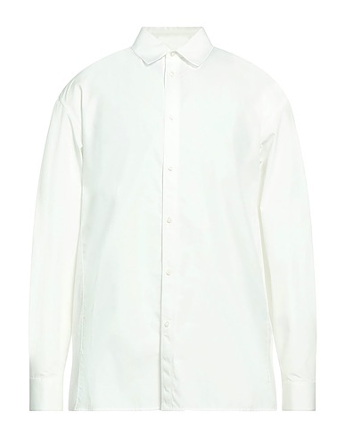 JIL SANDER Solid color shirt White 100% Cotton