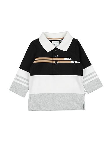 BOSS Polo Noir 100% Coton, Élasthanne