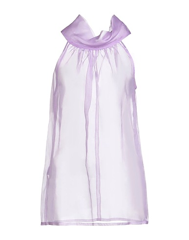 GIADA CURTI RESORT Silk top Lilac 100% Silk