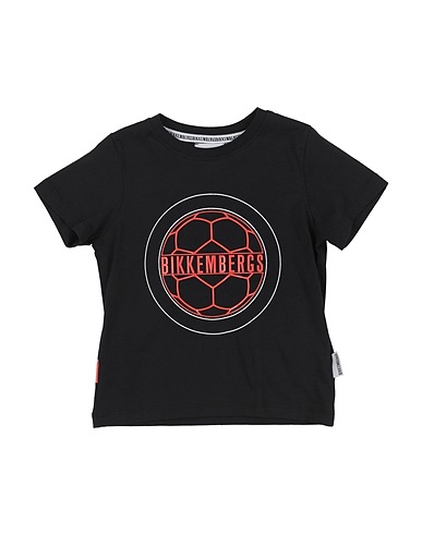 BIKKEMBERGS T-shirt Black 100% Cotton