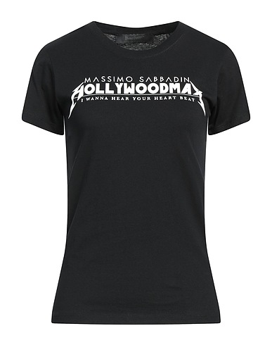 MASSIMO SABBADIN T-shirt Black 100% Cotton