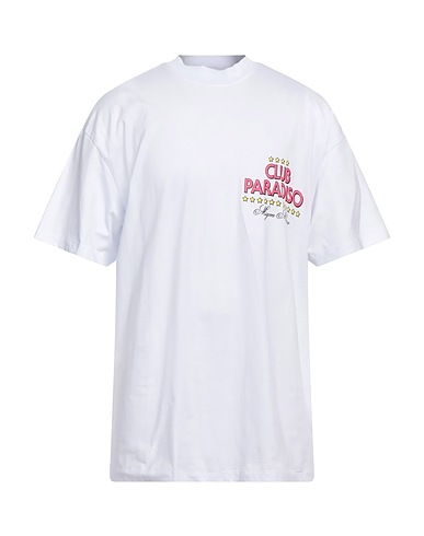 MSGM T-shirt White 100% Cotton