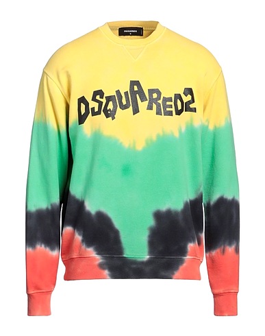 DSQUARED2 Sweatshirt Yellow 100% Cotton