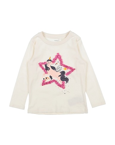 NAME IT® T-shirt Ivory 100% Cotton