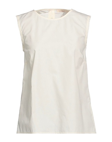 GLANSHIRT Top Ivory 100% Cotton
