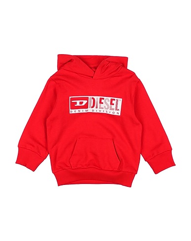 DIESEL Sweatshirt Red 100% Cotton