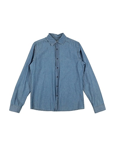 SP1 Camicia di jeans Blu 100% Cotone