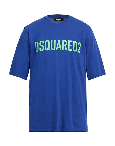 DSQUARED2 T-shirt Bleu 100% Coton