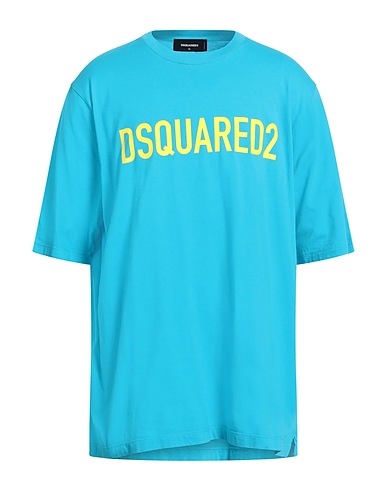 DSQUARED2 T-shirt Azzurro 100% Cotone