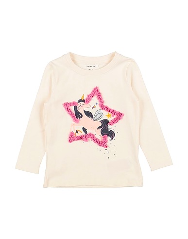 NAME IT® T-shirt Ivory 100% Cotton