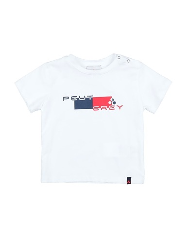 PEUTEREY T-shirt Blanc 94% Coton, 6% Élasthanne