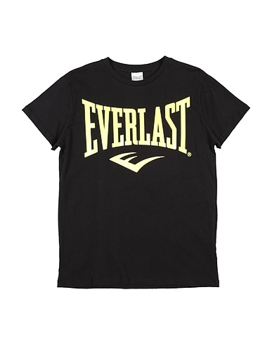 EVERLAST T-shirt Black 100% Cotton