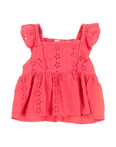 PLEASE Top Red 100% Cotton