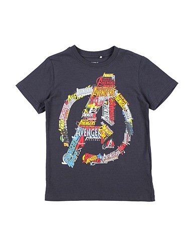 NAME IT® T-shirt Plomb 95% Coton, 5% Élasthanne