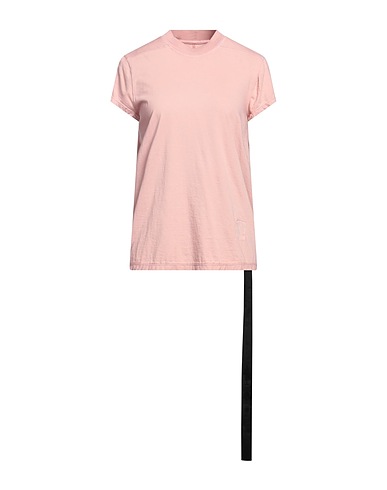 DRKSHDW by RICK OWENS Basic T-shirt Pink 100% Cotton
