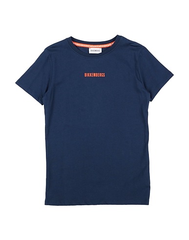 BIKKEMBERGS Ｔシャツ ミッドナイトブルー コットン 100%