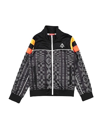 MARCELO BURLON x KAPPA Sweatshirt Black 100% Polyester