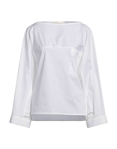LIVIANA CONTI Top White 68% Cotton, 28% Polyamide, 4% Elastane