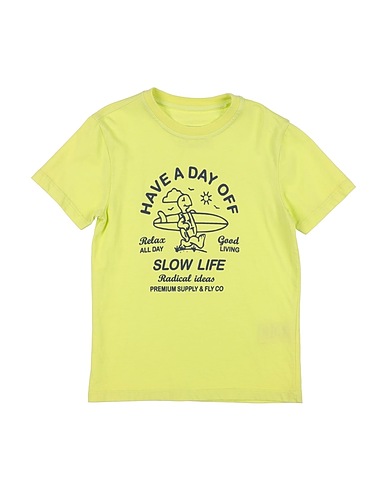 SP1 T-shirt Vert lime 100% Coton