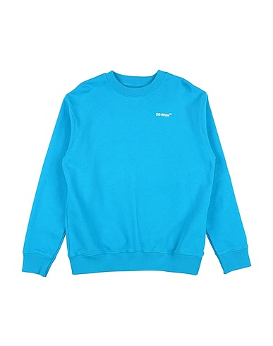 OFF-WHITE™ KIDS Sweatshirt Azure 100% Cotton, Elastane
