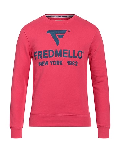 FRED MELLO Sweatshirt Fuchsia 100% Cotton
