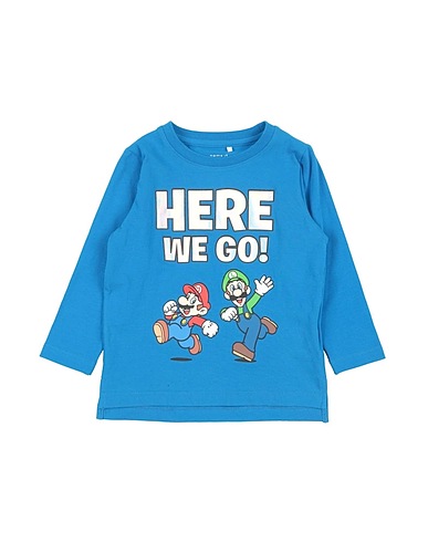 NAME IT® T-shirt Blu 95% Cotone, 5% Elastan