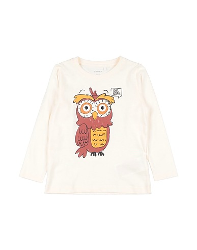 NAME IT® T-shirt Beige 100% Cotton