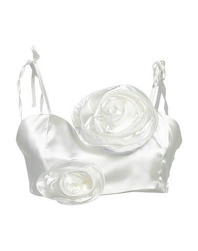 ODÌ ODÌ Top Bianco 97% Poliestere, 3% Elastan