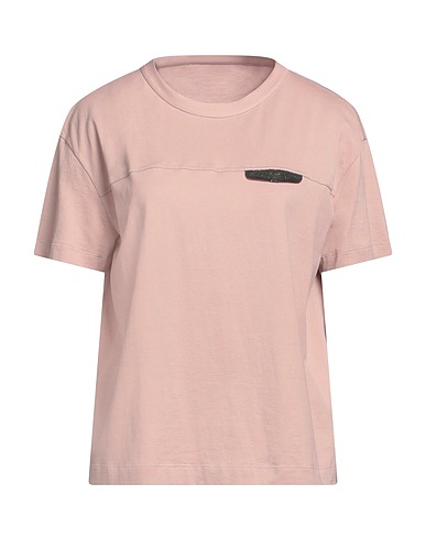 BRUNELLO CUCINELLI ベーシックTシャツ アンティークローズ コットン 100%