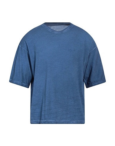 NOVEMB3R Basic T-Shirt Taubenblau 70% Baumwolle, 30% Leinen