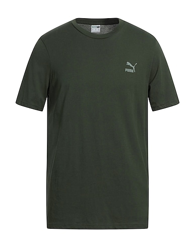 PUMA Camiseta Verde militar 100% Algodón