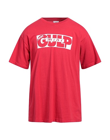 GOOD MORNING TAPES T-shirt Rouge 100% Coton biologique