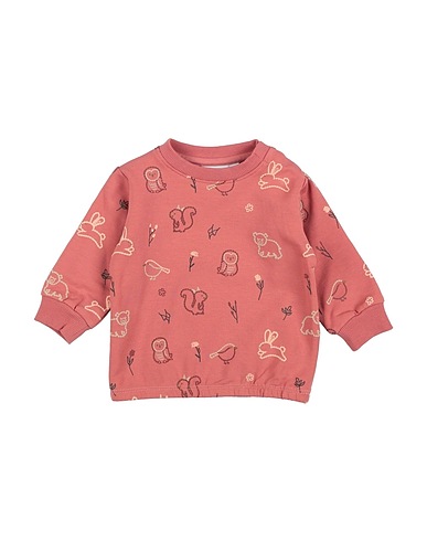 NAME IT® Sweat-shirt Vieux rose 95% Coton biologique, 5% Élasthanne