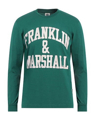 FRANKLIN & MARSHALL Футболка Изумрудный 100% Хлопок