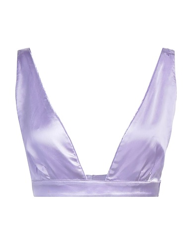 FORTE_FORTE CAMISETAS Y TOPS Lila 100% Viscosa