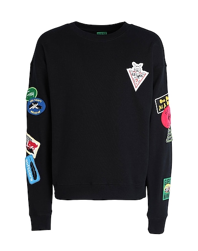 GUESS ORIGINALS x MARKET Sweat-shirt Originals x Market. Noir 82% Coton, 18% Polyester
