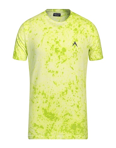 HANGAR Basic T-Shirt Lime green 96% Cotton, 4% Elastane