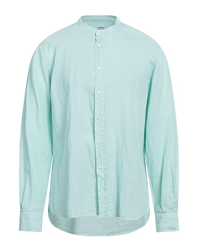 ASPESI Camicia in lino Verde chiaro 100% Lino