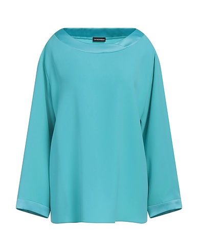 EMPORIO ARMANI Top Turquoise 100% Polyester
