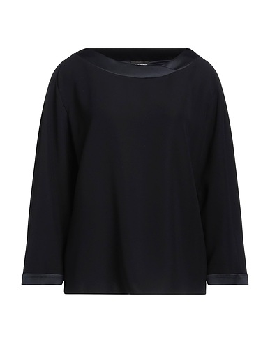 EMPORIO ARMANI トップス ミッドナイトブルー ポリエステル 100%